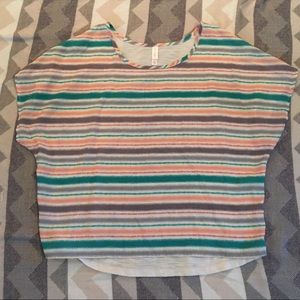 Women’s Multicolored Crop Top